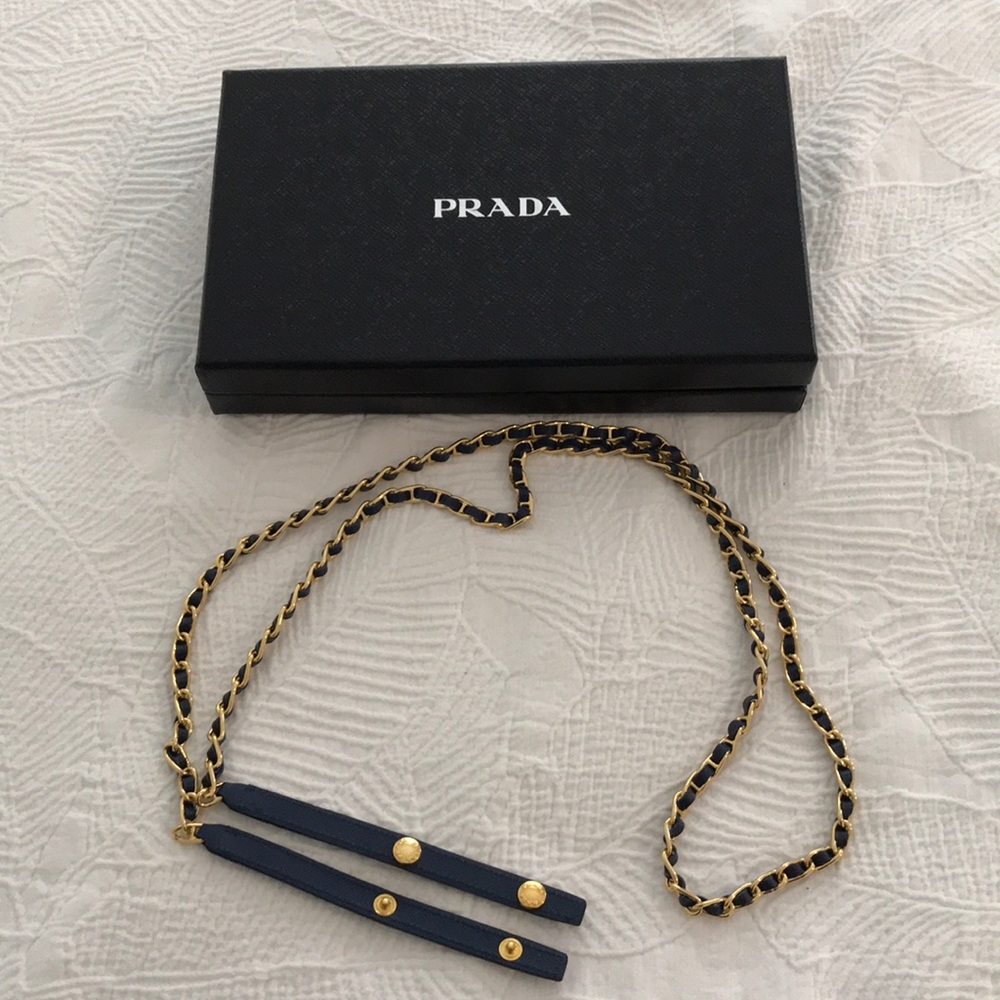 Prada chain for wallet attachment